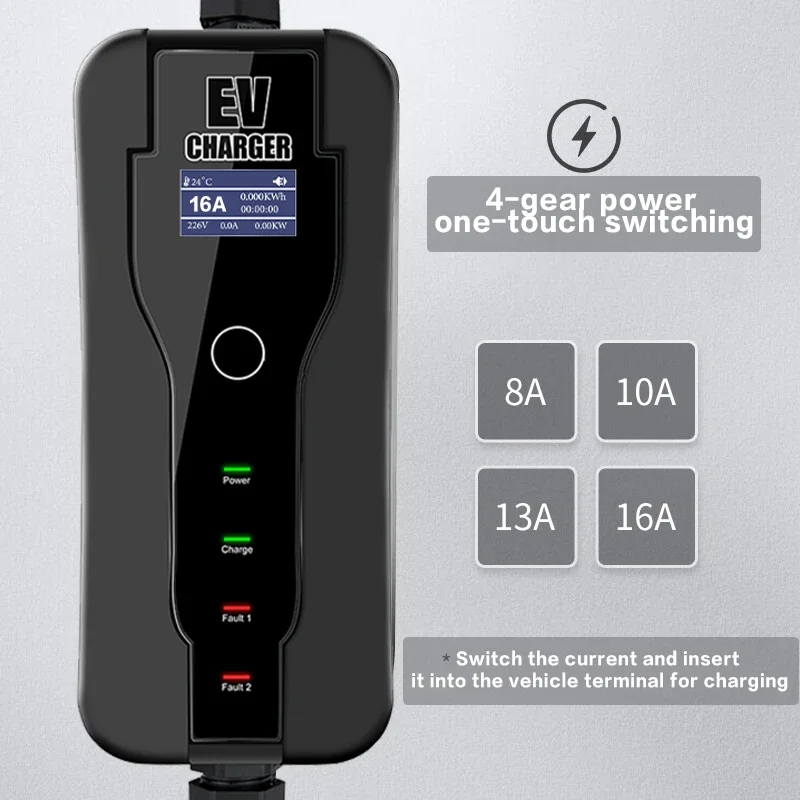11KW 16A Portable EV Charger T - Type 2 Portable Ev Charger 11Kw Cee 评论和价格