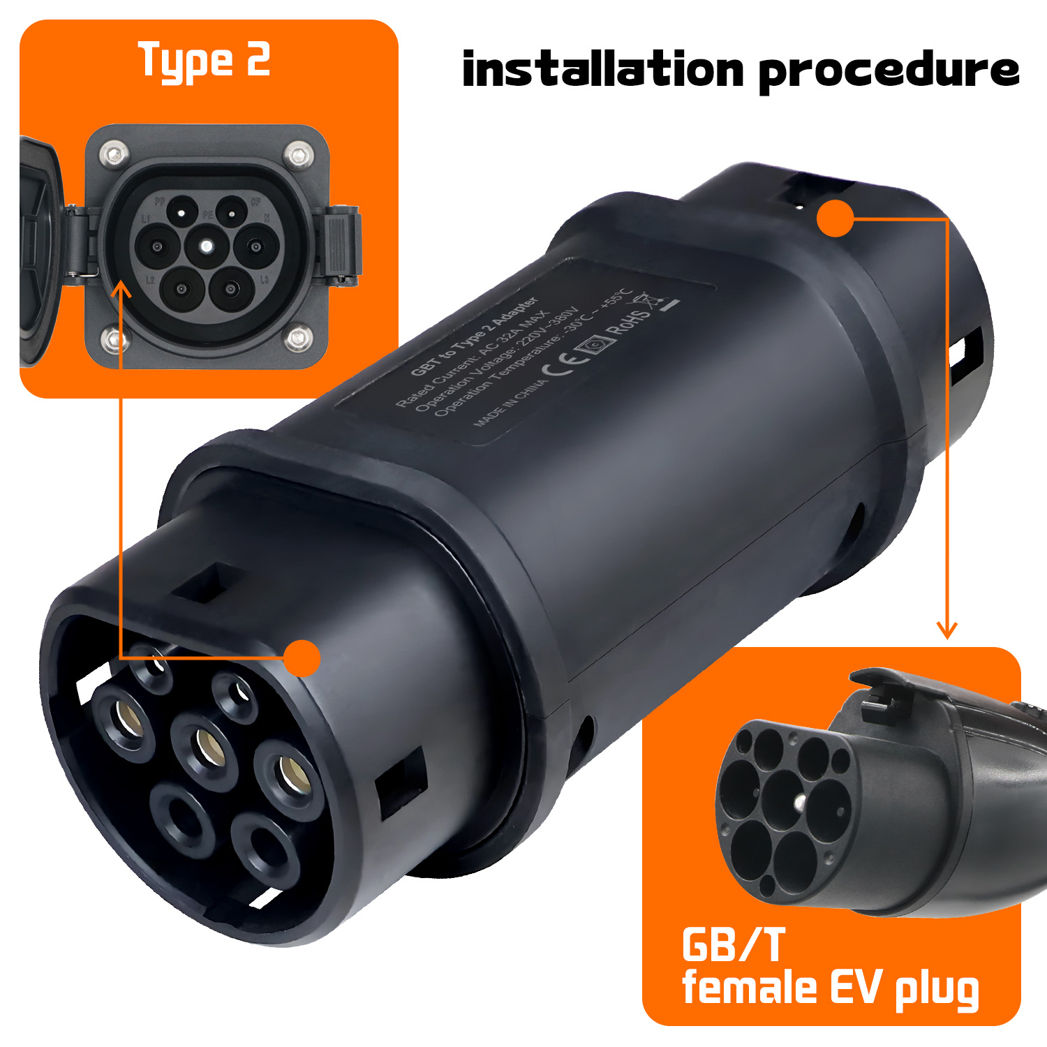 GOODCELL EV Charger Station Ad - Ev Charger Type 2 22Kw 32A 3 Phase 评论和价格